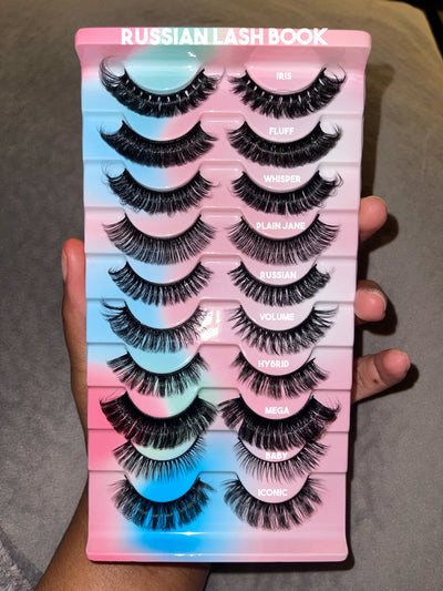RUSSIAN LASH BOOK